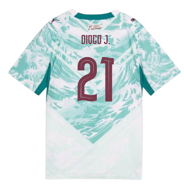 2026-2027 Portugal Away Shirt (Kids) (Diogo J. 21)-SoccerKits Hub | Buy Soccer Jerseys Online
